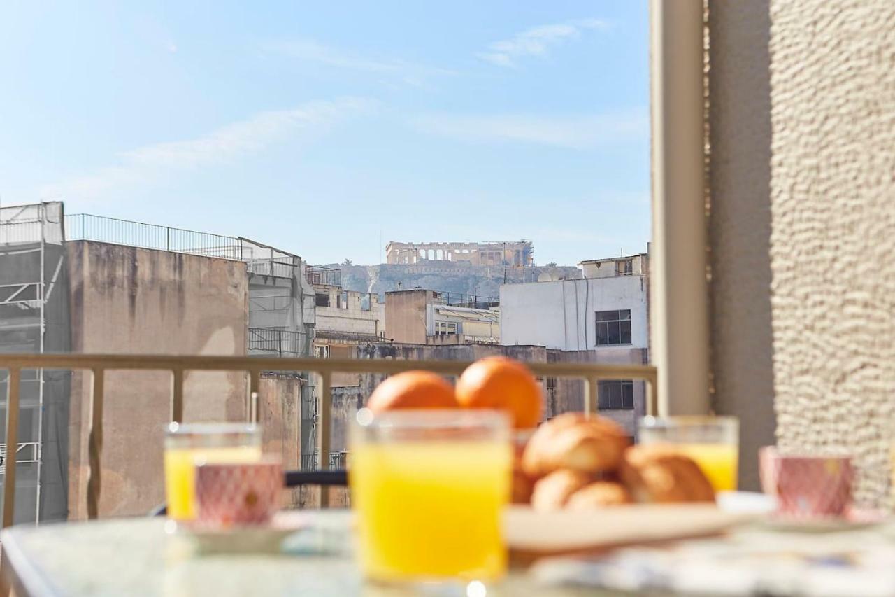Spacious Suite W. Huge Balcony + Acropolis View Афіни Екстер'єр фото